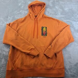 Nike Air Jordan Zion Williamson Hoodie Men Size Large Orange